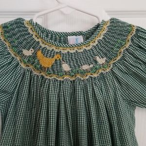 Hen and Chicks Smocked Dress